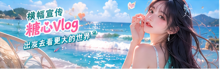 周末自然景色与旅行细节的横幅记录
